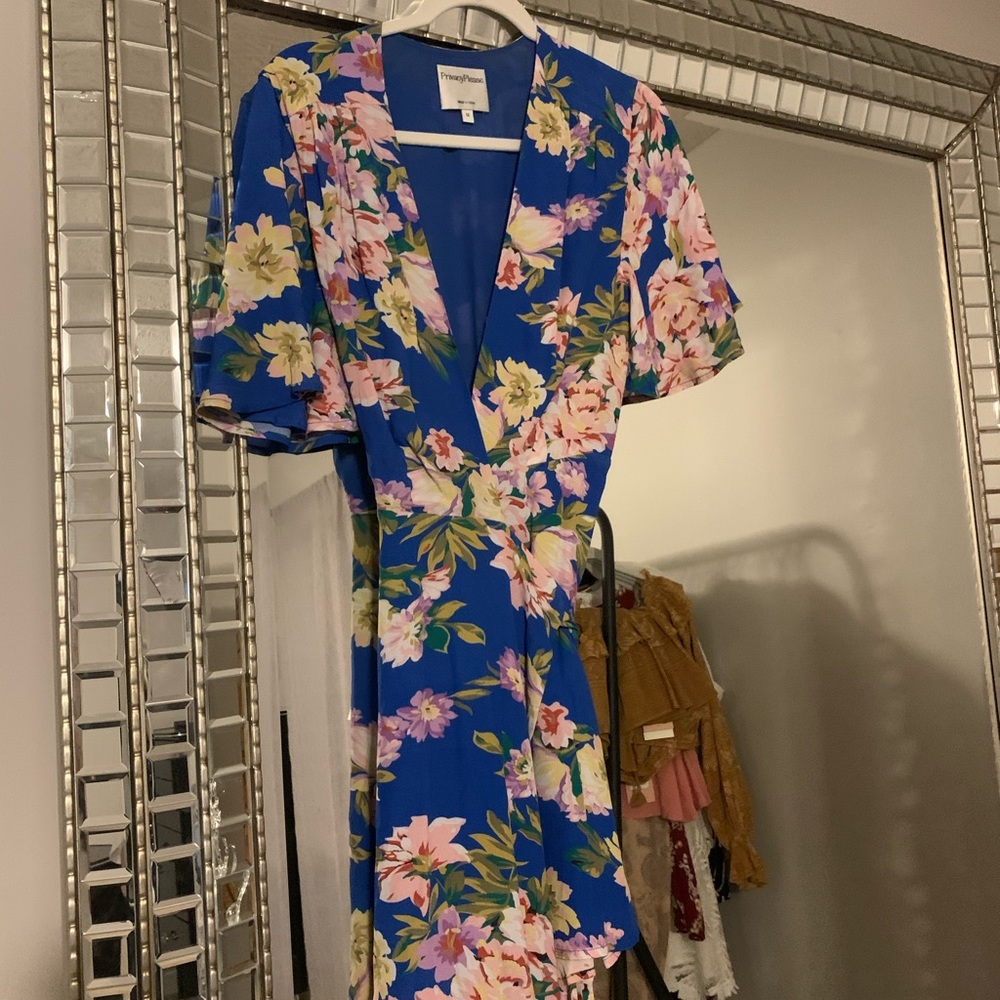PRIVACY PLEASE WRAP DRESS - Picture 2 of 4